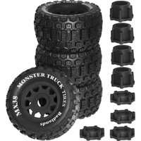 MX38 Tires F/R 3.8in MT Tires 17mm Hex RC Tires for ARRMA KRATON Notorious Outcast 6S E-REVO Summit TRAXXAS maxx 1/7 1/8 1/10 RC