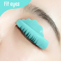 PERMANIA 4 Pairs Self-Adhesive Eyelash Lift Pads Eyelash Lifting Shields Lash Perming Pads Soft And Reusable Lash Lifting Tool