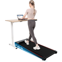 CITYSPORTS PRO Treadmill, Walking Pad, Walking Pad Treadmill with Incline, Space Saving, Shock Absorption, Wide Running Belt