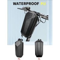 AliExpress NONE Scooter Bag 3/4L Waterproof Electric Scooter Bag Quick Release Large Capacity Front Handlebar Pouch Electric Bicycle Bag