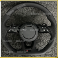 For Audi A1 / A3 / A4 / A5 / A6 / A7 / A8 / Q3 / Q5 / Q7 / Q8 / R8 / TT leather, suede steering wheel covers, horn covers