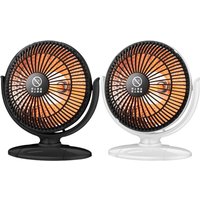 6 Inch Mini Desk Heater 200W Portable Personal Heater Energy Saving Safe Heating Overheat Protection For Office Home, Bedroom