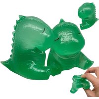Tyrannosaurus Rex Maltose Squishy Toy Cute Dinosaur Stress Ball Fidget Toy Soft Simulated Ball Quick-rebound Decompression Toy