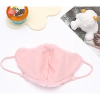 AliExpress NONE Cycling warm mask for women, winter with thick fleece and high beauty breathable and eye corner protection windproof mask