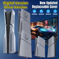 for PS5 Slim 30th Anniversary Console Panels Premium Faceplate Shell Covers for PlayStation 5 Slim Disc Game Accessories