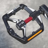 Bolany aluminum bicycle pedals DU double bearing bicycle pedal reflector mountain Road bike pedals mtb platform pedals aluminium