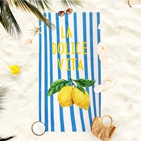 Microfiber Beach Towel Exquisite Prints Thin Quick Dry Absorbent Oversized Towel for Beach Swimming Camping Yoga Bath Sports