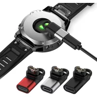 Type C Charging Adapter For Garmin Fenix 8 7 7S 7X Instinct 3 2 2s 2X Watch Charger Connector for Forerunner 570 965 265 255 955