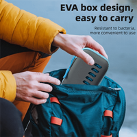 Portable Polyester Cooling Towel Microfiber EVA Boxed Microfiber Towel Absorbent Sports Towel Gym