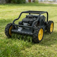 Customized Remote Control Wheels Lawn Mower Quiet Operation Self-propelled Grass Cutter Steep Slopes Mower