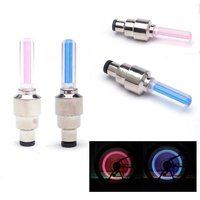 AliExpress 2Pcs Bicycle Lights Motion Sensor LED Lights with Batteries for Road MTB Mountain Bike Tyre Tire Valve Cap Bicycle Accessories