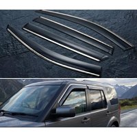 Pour Land Rover Discovery 3 Discovery 4 LR3 LR4 – Lot de 4 déflecteurs de vitres fumés pare-soleil et anti-pluie