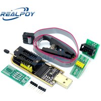 SOIC8 SOP8 Test Clip For EEPROM 93CXX / 25CXX / 24CXX + CH341A 24 25 Series EEPROM Flash BIOS USB Programmer Module