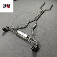 CBNT High Performance Exhaust Systems for BMW G09 XM S68 4.4TT V8 Exhaust Catback with Vlave Muffler SS304 Valved Exhaust Pipe
