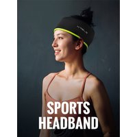 WRELS Sports Headband Sweatband Elastic Gym Fitness Running Basketball Yoga Breathable Quick Dry Absorbent Wide Hairband Unisex