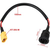 Charging Port For Kukirin G2 Pro DB 2024 Electric Scooter Connecting Controller To Charger Cable Line Wire Parts