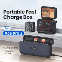 Charging Case For Insta360 Pro/Ace Pro 2 Action Camera Fast Charging Case For Insta360 Ace & Ace Pro 2 Power Accessories