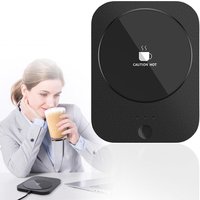 Electric Cup Heater Mug Warmer 100°C Hot Tea Maker Mini Induction Cooker 3 Gear Warmer Coaster, Heating Waterproof Pad Hot Plate