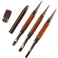 Double-end Nail Pen Brush Glue Phototherapy Pen UV Gel Liner Brush Dual End Acrylic Nail Art Painting Manicure Brushes Tool