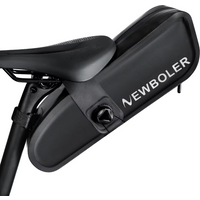 AliExpress NEWBOLER Bicycle Saddle Bag Full Waterproof Knob Lock 4L Bicycle Rear Bag MTB Road Cycling Seat Bag Bike Tail Pack Bike Accessories
