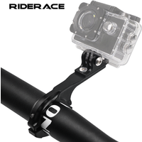 Bike Aluminum Handlebar Bar Adapter Mount For Gopro Hero 5/4/3 Camera Extension Bracket Light Lamp Bicycle Handlebar Bar Clamp