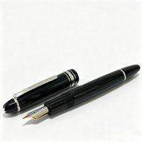 Luxury Mons 149 Fountain Pen Piston F 0.5MM 4810 Iridium Gold Tip Mb Rollerball Pen Smooth Writing for Business Office Gift