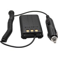 12V Car Charger Adapter for Baofeng Two-way Radio UV-5R UV-5RA UR-5RE - Battery Eliminator Walkie Talkie Charging Accessory