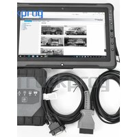 Full Set Car Truck Multiplexer C6 SD Connect Xentry Epc for Ben-z MB Star C6 DoIP VCI WiFi Truck Car Diagnosis Tools F110 Tablet