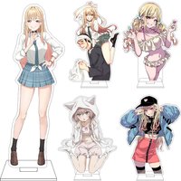 16CM Anime My Dress-Up Darling Cosplay Acrylic Figure Stand Plate Kitagawa Marin Inui Shinju Gojo Wakana Ornaments Gifts