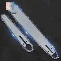 1Pcs 4/6/8inch Electric Saw Mini Chainsaw Logging Saw Blade Pruning Chain Saw Chain Accessories 1/4 Chainsaw Chain Guide BH
