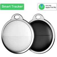 AliExpress NONE Mini GPS Tracker For Apple iOS System Find My APP Tag Wallet Finder bike Bag Loss Tracker Smart Bluetooth Locator