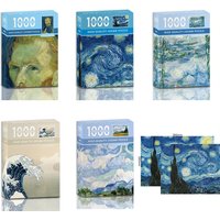 Mini piece Jigsaw Puzzle 1000 Pieces Van Gogh Starry Night Home Decoration Puzzle Christmas Gift Leisure Toy