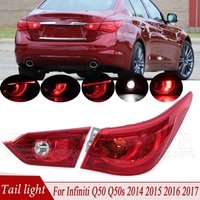 Tail Light Rear Brake Lamp Turn Signal Light Tail Lamp Assembly For Infiniti Q50 Q50s 2014 2015 2016 2017 265504HB0B 265504HB0A image 4