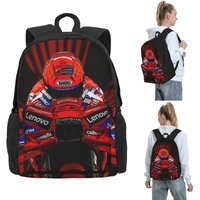 Motorcycle Marc Marqueze 93 Backpacks Boys Girls Bookbag Large Capacity Students School Bags Laptop Rucksack Shoulder Bag