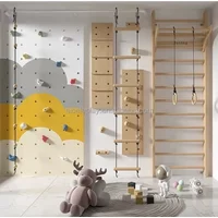 Kids Playground Equipment Multifunctional Commercial Climbing Walls Classic Indoor Outdoor Children Rock Climbing Wall
