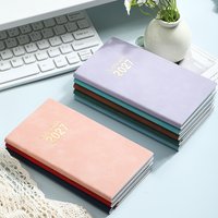 A6 2027 Portable Planner - With Bookmark, Index - 64 Sheets - 128 Pages - 3.7 inches/6.7 inches - 365-Day Time Management Organi