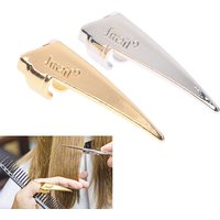 1Pc Hair Selecting Tools Metal Parting Finger Tip Ring Hair Sectioning Comb For Hair Braiding Weaving Curling Styling Extension