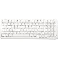 YUNZII X98 Solid Version QMK/VIA Wireless Mechanical Keyboard with Knob, Jelly Gaming Keyboard, Hot-Swap Gasket RGB for Win/Mac