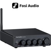 Fosi Audio BT30D PRO Bluetooth Sound Leistungsverstärker 2.1 Kanal Amp Audio Reciver für Lautsprecher Subwoofer 165Wx2 +350W