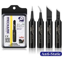 MECHANIC 900M-T Anti-Static Solder Non-Stick Tin Soldering Iron Tip Welding BGA Solder Repair Station Tool
