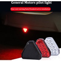Flash F1 Dreieck Stil Licht Auto Pilot Stop Sicherheit Lichter Sportliche Hinten Dritte Bremsleuchte Auto Schwanz Warnung Brems Signal Lampe 12V