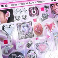30 Sheets Y2K Cute Retro Future Decorative Stickers Book Scrapbooking Phone Case DIY Journal Collage Material Sticker Gift