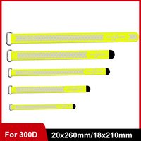 2PCS FPVRACER Kevlar Suture & Polyester 300D RC Battery Strap Metal Buckle for FPV Racing Freestyle Long Range Drones DIY Part