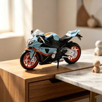 CCA 1:12 S1000RR Alloy Motorcycle Model, Model Collection Ornaments, Simulated Children's Toys, Boys' Birthday Gifts