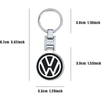 1pcs New 3D Metal Keychain Key Chain Key Rings Valve Cap For VW Volkswagen Golf 4 GTD Polo Passat Tiguan Jetta Touran CC GTI B6