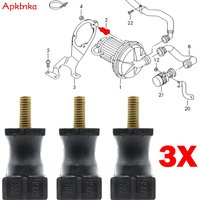 Apktnka 3X For VW Touran Bora Golf Caddy Beetle Passat Polo Passat Secondary Air Pump Retaining Mount Buffer Stopper Bracket