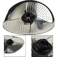 1x Silver Stainless Steel Protective Cover Blade Cover Kitchen Supplies fit For Thermomix Accessory For Tm5 Tm6 Tm31 14cmx14.5cm