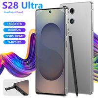2026 Hot S28 Ultra original global version HQ intelligent 4G 5G Snapdragon 8 Gen3 8000mAh battery dual card dual standby image 4