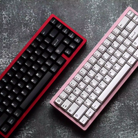 121 Keys Aifei WOB BOW Keycaps White Black ABS Double Shot Cherry Profile Custom Mechanical Keyboard Anne Pro 2 AULA F75 Ajazz