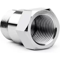 1PCS Universal 32mm O2 Sensor M18x1.5 Test Pipe Extension Spacer Isolator Extender Adapter